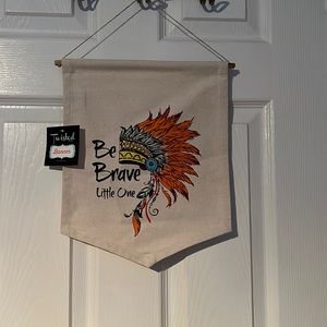 🇺🇸Nwt Twisted wares be brave little one banner